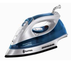 Russell Hobbs Steamglide 15081 Steam Iron - White & Blue